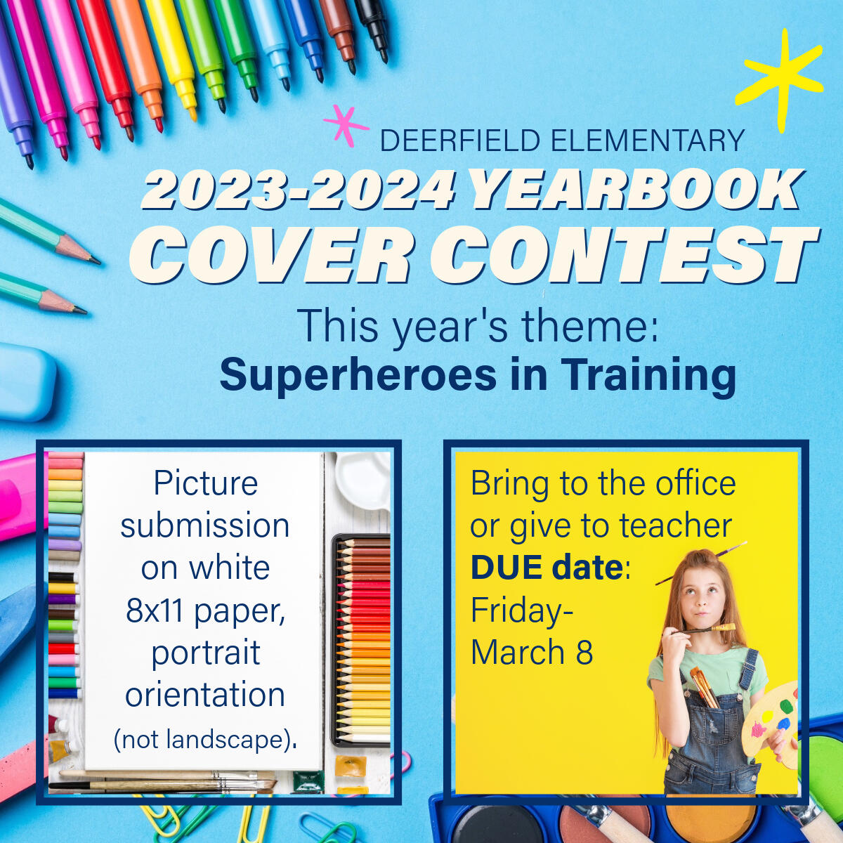 Yearbook Cover Contest IG post