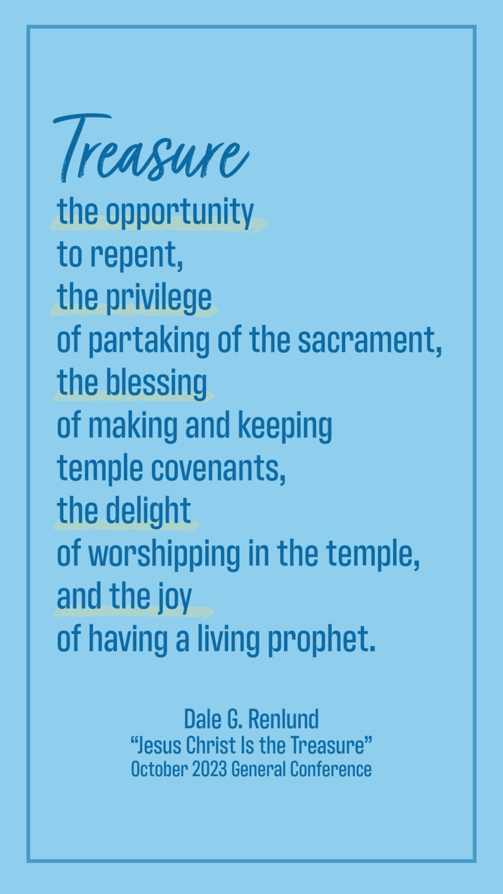 Jesus Christ is the Treasure