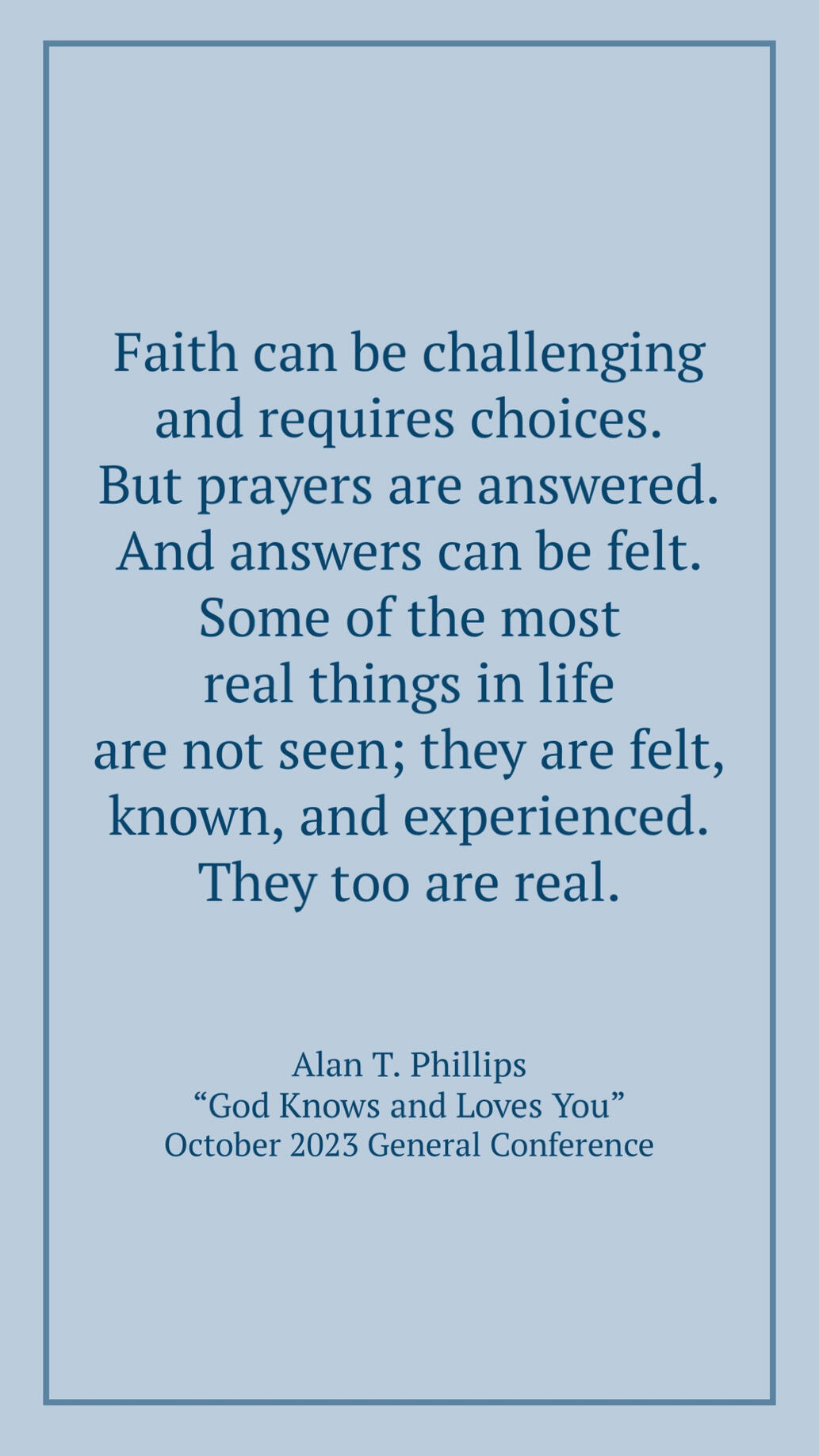 God Knows and Loves You