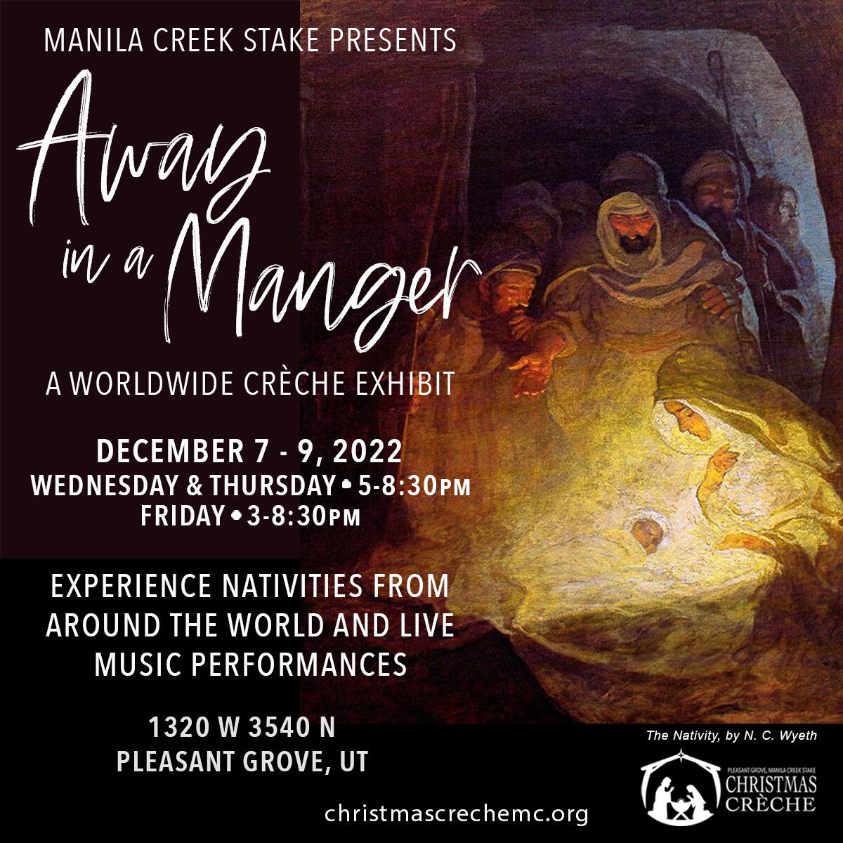 Christmas Creche IG post